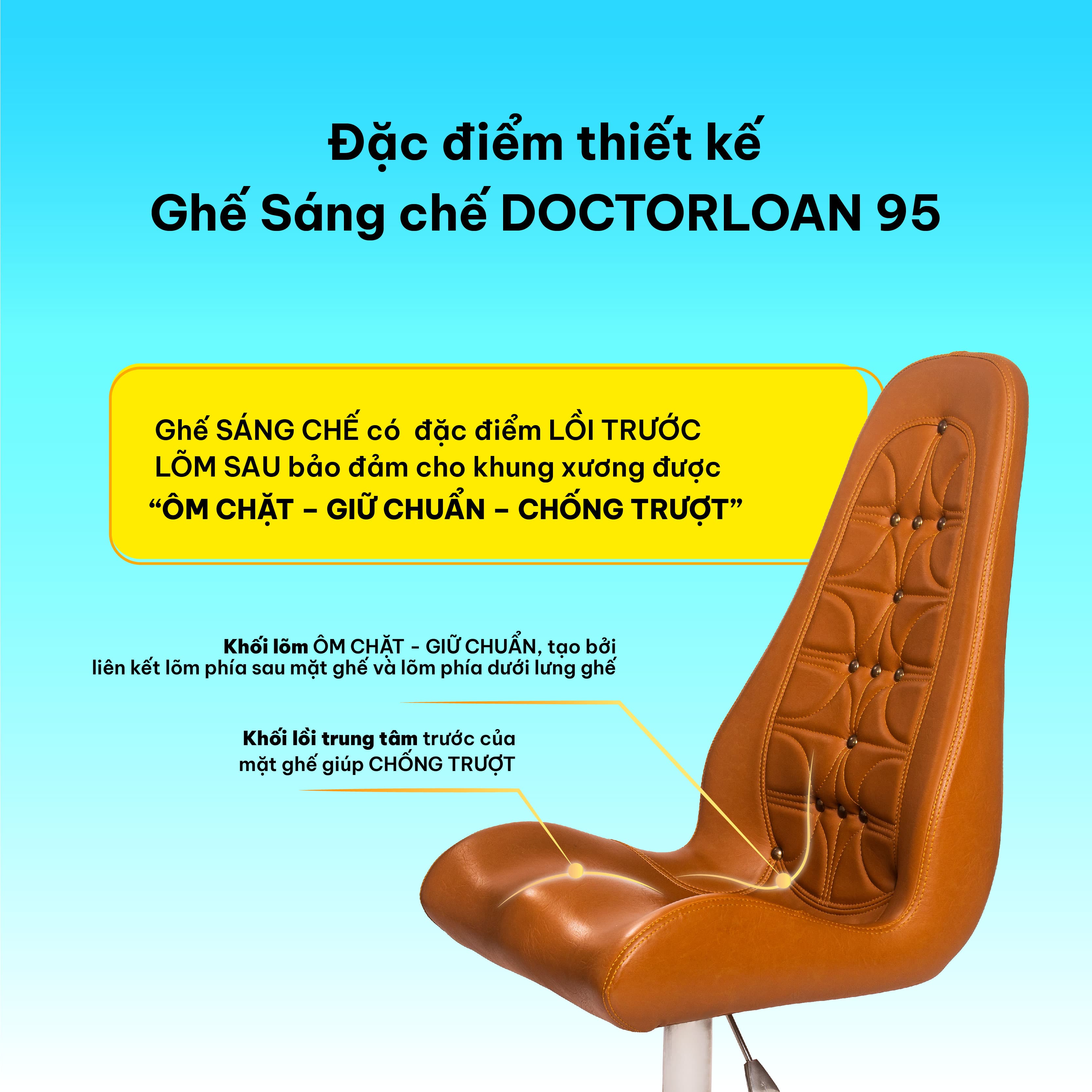 Ghế sáng chế DoctorLoan 95